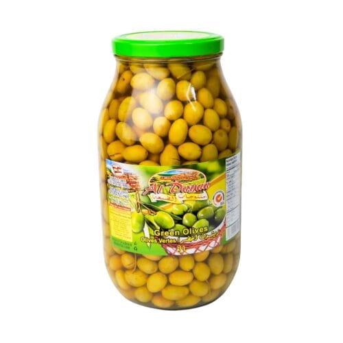 ALDAYAA GREEN OLIVES W THYME 3KG