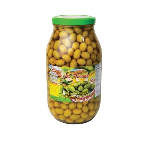 AL DAYAA GREEN OLIVES 3000G