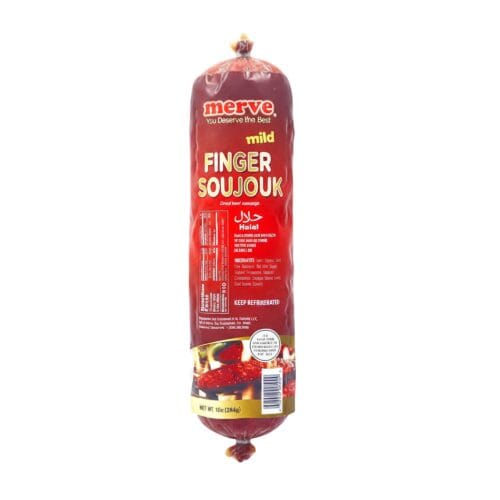 MERVE BEEF FINGER SOUJOUK MILD 10oz