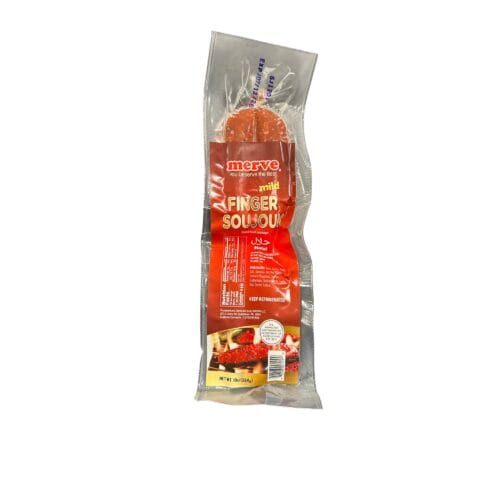 MERVE BEEF FINGER SOUJOUK MILD 10oz