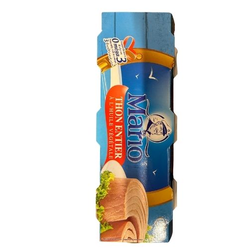 MARIO TUNA IN VEGETABLE OIL 3 PACK (80g)