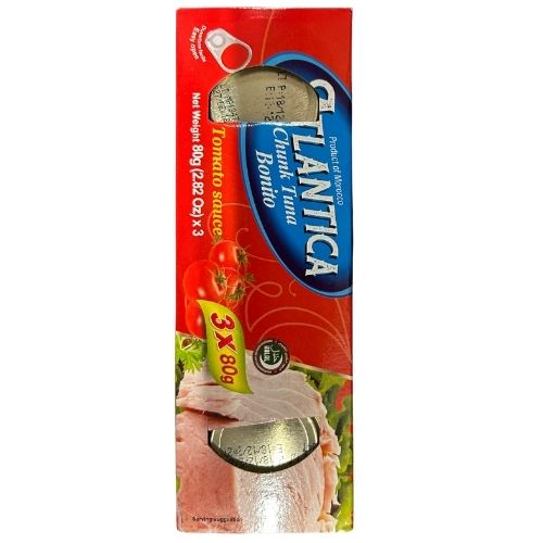 ATLANTICA TUNA IN TOMATO SAUCE 80g