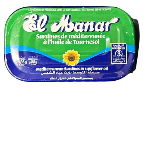 ELMNAR SARDINES IN SUNFLOWER