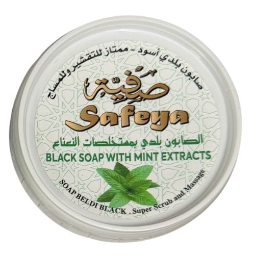 BLACK SOAP MOROCCAN MINT 250g