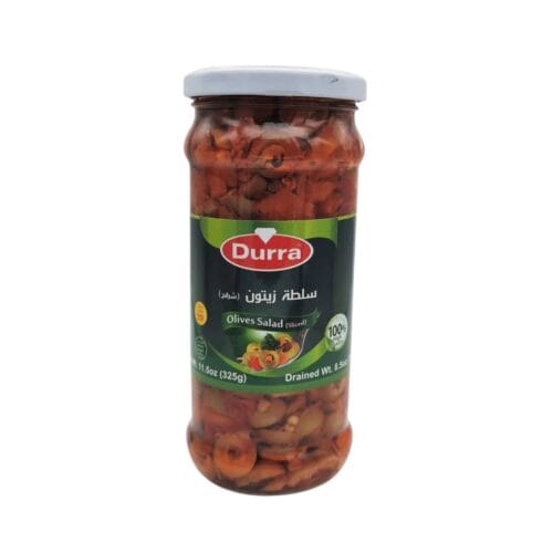 DURRA OLIVES SALAD (SLICED) 325G