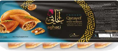 AGHATI QATAYEF W WALNUT