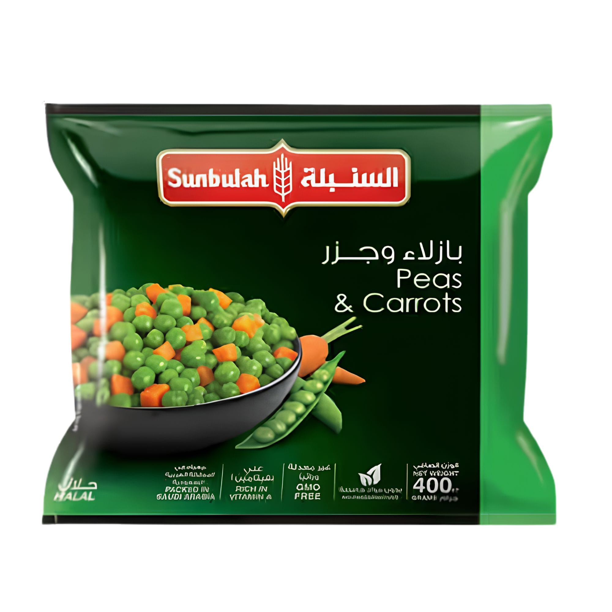 SUNBULAH VEG PEAS CARROTS 400g