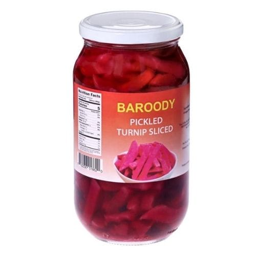 BAROODY TURNIP PICKLES SLICED