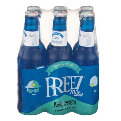 FREEZ BLUE HAWAI 6 PC