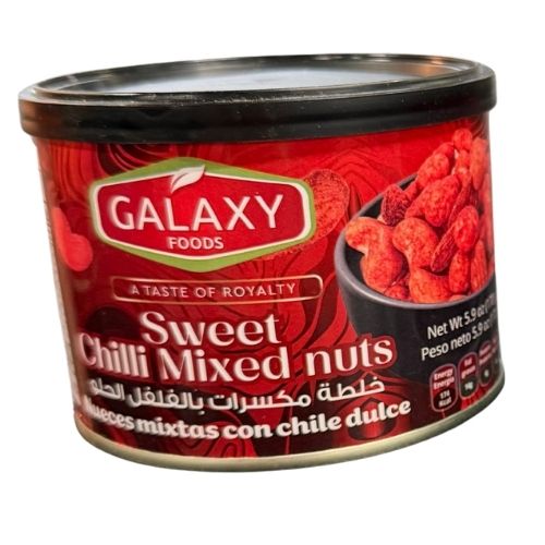 GALAXY NUTS SWEET CHILLI MIX 170G