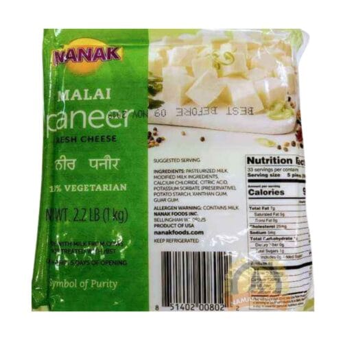 NANAK PANEER MALAI 2.2lbs