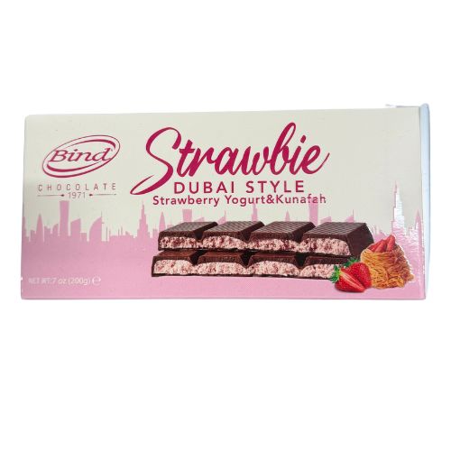 BIND STAWBERRY DUBAI CHOCO 200 G