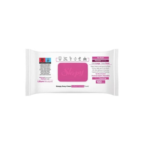 SLEEPY WET WIPES (LILIUM) 100 PCS