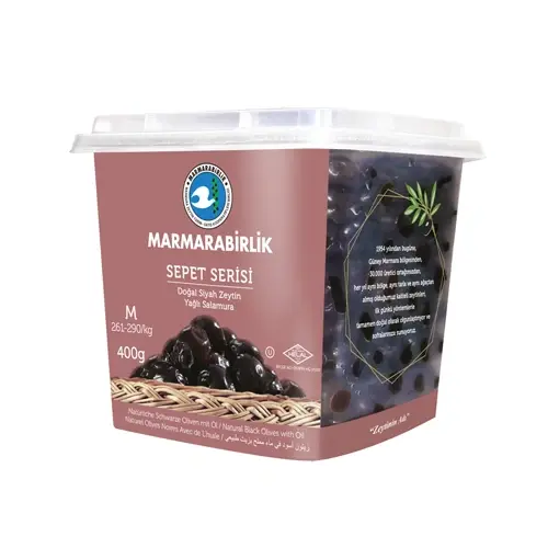 MB GEMLIK BLACK OLIVES BASKET SERIES 400G