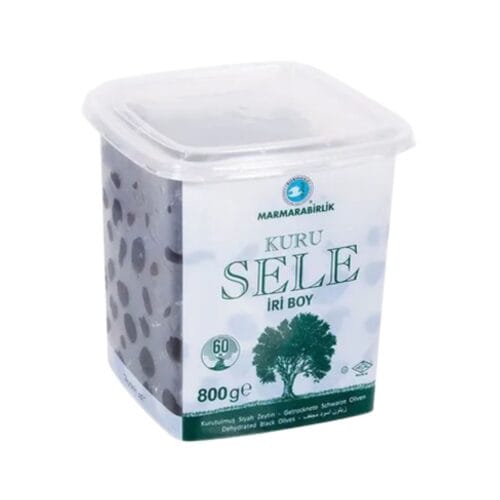 MB GEMLIK DRIED BLACK OLIVES KURU SELE SMALL 800 gm