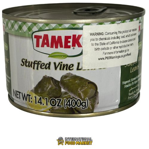 TAMEK STUFFED GRAPE LEAVES CAN