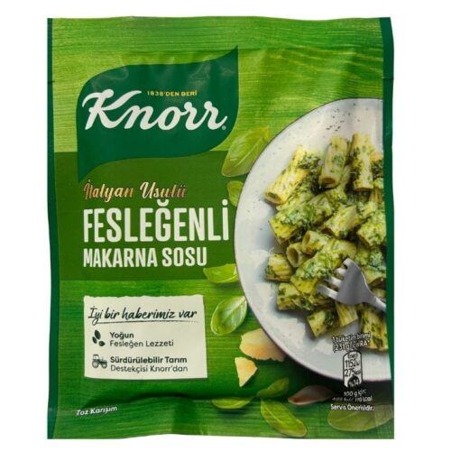 KNORR PASTA SAUCE BASIL FESLEGENLI 50g