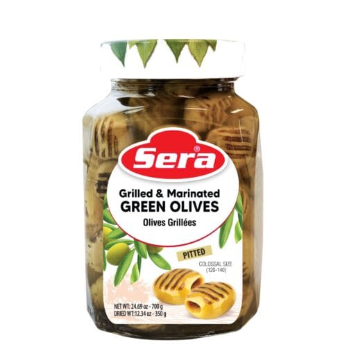 SERA GRILLED GREEN OLIVES