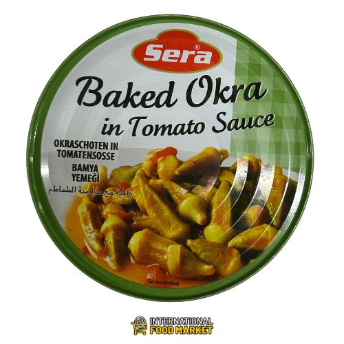 SERA BAKED OKRA IN OLIVE OIL