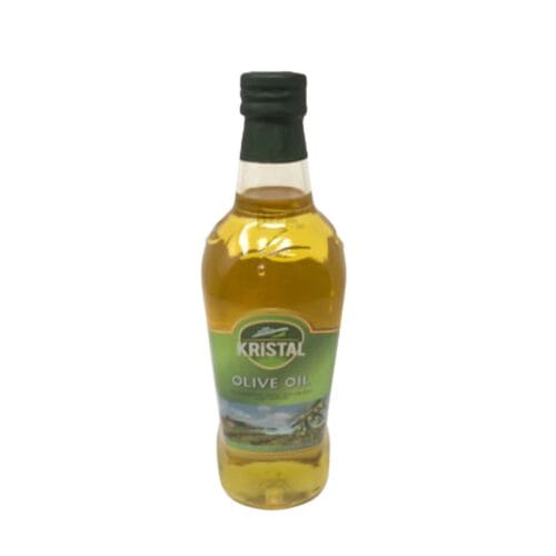 KRISTAL OLIVE OIL GLASS BOTTLE 1LT