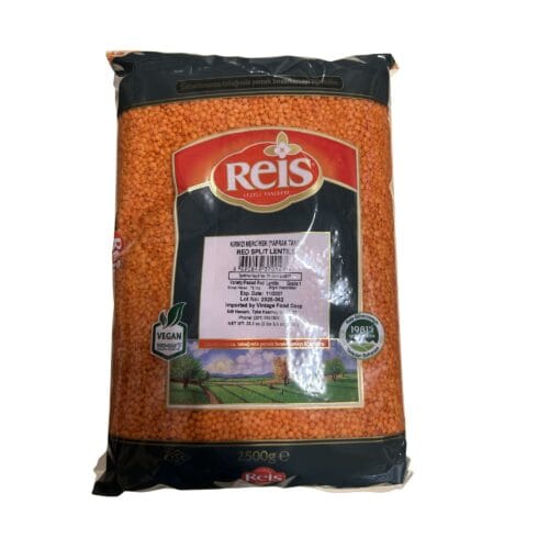REIS RED LENTILS 2500 G