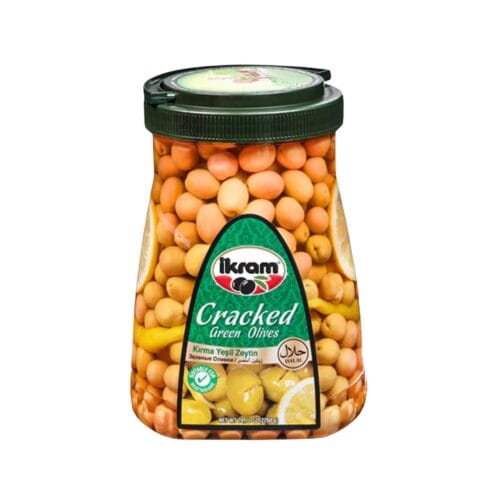 IKRAM CRACKED GREEN OLIVES