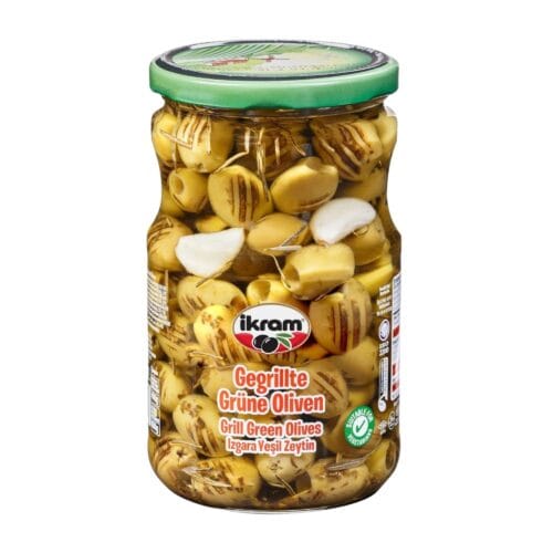 IKRAM GREEN OLIVES GRILLED