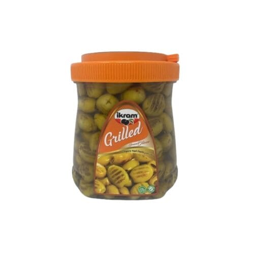 IKRAM GREEN GRILLED OLIVES 600 GR