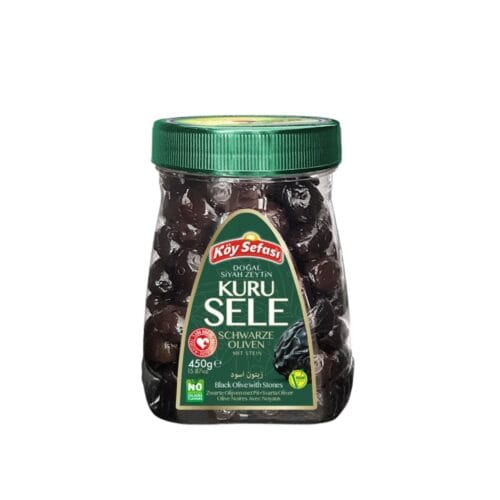 IKRAM KOY SEFASI BLACK OLIVES KURU SELE 450gr