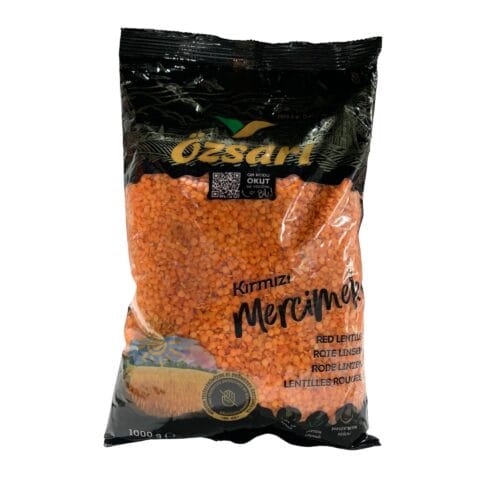 OZSARI RED LENTIL SPLIT 1000G