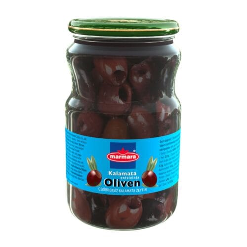MARMARA PITTED KALAMATA OLIVES 620G