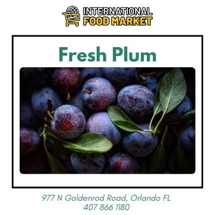 FRESH PLUM