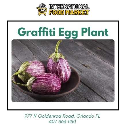 GRAFFITI EGGPLANT