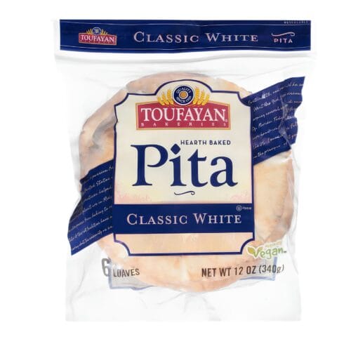 TOUFAYAN WHITE PITA 6 PC