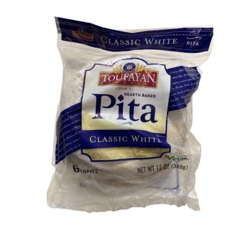 TOUFAYAN WHITE PITA 6 PC