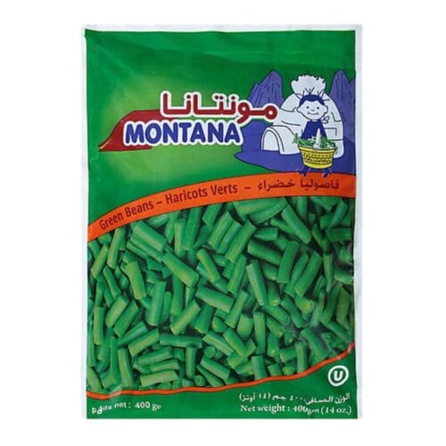MONTANA FROZEN BEANS GREEN 400G