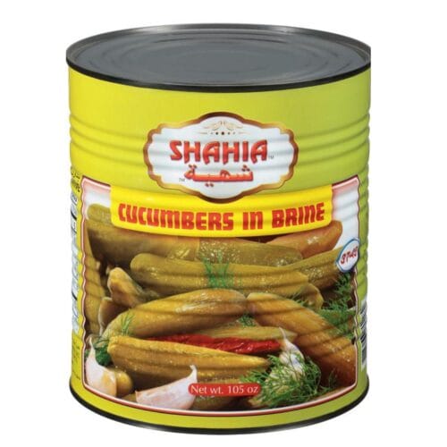 SHAHIA PICKLED CUCUMBERS CAN (37-45CT) 3KG
