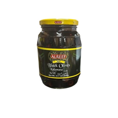ALREEF BLACK OLIVES KALAMATA 900G