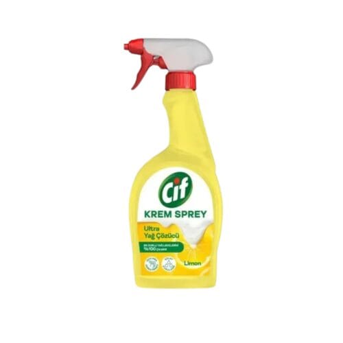 CIF CREAM SPRAY LEMON DEGREASER 750ML