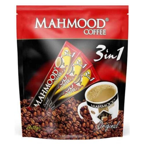 MAHMOOD COFFEE 3 IN 1 STICK IN BAG 24CT