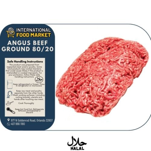 ANGUS BEEF GROUND 80/20