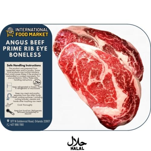 ANGUS BEEF PRIME RIB EYE BONELESS