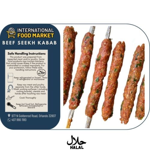 BEEF SEEKH KABAB
