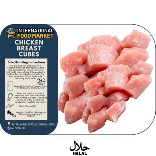 CHICKEN BREAST CUBES