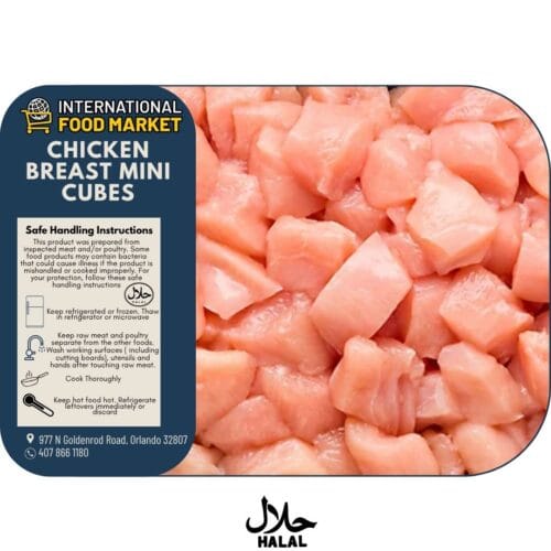 CHICKEN BREAST (MINI CUBES)