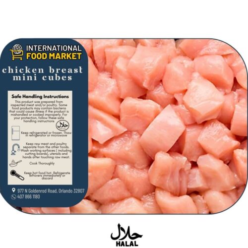 CHICKEN BREAST (MINI CUBES)