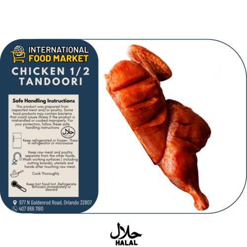 CHICKEN 1/2 TANDOORI