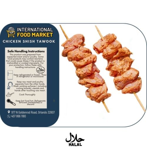 CHICKEN SHISH TAWOOK