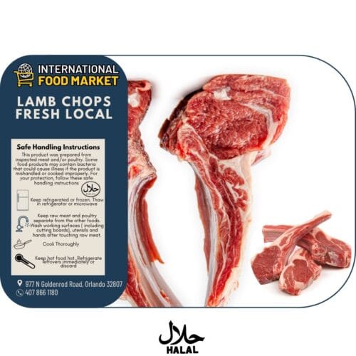 LAMB CHOPS FRESH LOCAL