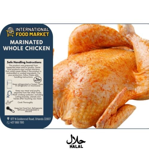 WHOLE CHICKEN MARINATED